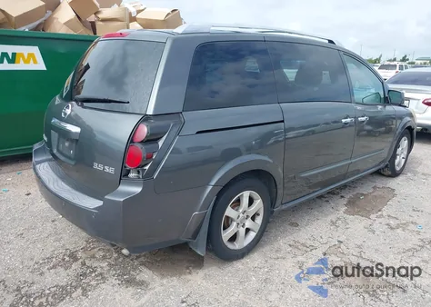2008 Nissan Quest 3.5 Se z USA, uszkodzony, nr VIN 5N1BV28U68N103849